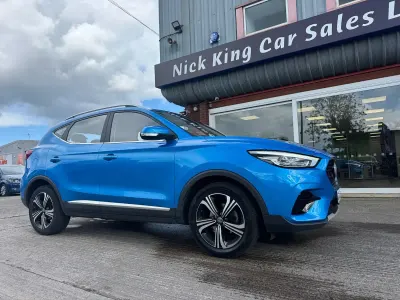 Used MG ZS Excite 106 HP (77 kW) 2022 Battersea blue SUV