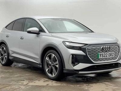 Used Audi Q4 Sportback e-tron S-Line 150 kW (204 HP) 2022 Silver SUV