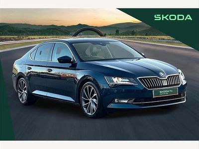 Blue Used 2018 Skoda Superb Hatchback | £12,670 (Fair price)