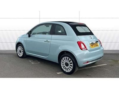 Used Fiat 500C 68 HP (50 kW) 2023 Green Cabriolet