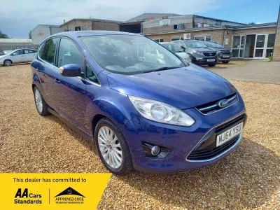 Used Ford C-MAX Titanium 113 HP (83 kW) 2014 Blue MPV