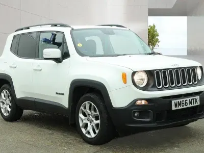 Used Jeep Renegade Longitude 140 HP (102 kW) 2017 White SUV