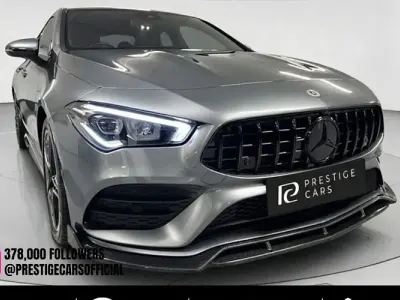 Used Mercedes CLA200 AMG line 163 HP (119 kW) 2022 Grey Coupe