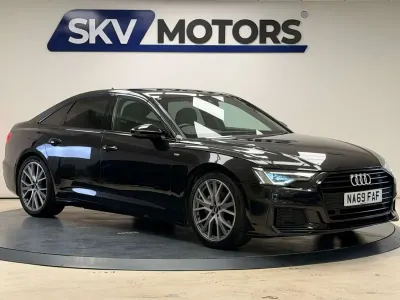 Begagnad Audi A6 Black Edition 204 HK (150 kW) 2019 Grå Sedan