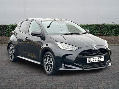 Used Toyota Yaris Hybrid Design 2022 Black Hatchback