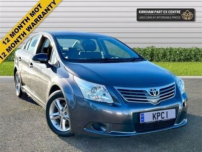 used Toyota Avensis s 1.6 T2 VALVEMATIC 4d 132 BHP Saloon