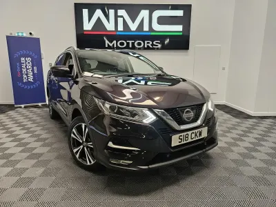 Used Nissan Qashqai N-Connecta 110 HP (80 kW) 2017 Black SUV
