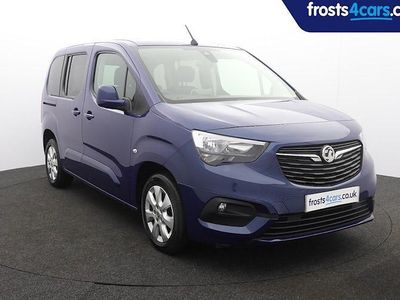 Used Vauxhall Combo 102 HP (75 kW) 2021 Blue MPV