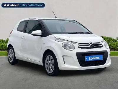 Used Citroën C1 Feel 72 HP (52 kW) 2018 White Hatchback
