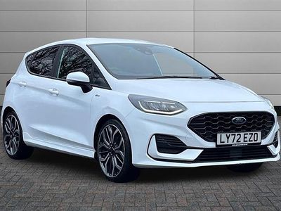 Used Ford Fiesta ST-Line X 100 HP (73 kW) 2022 Frozen white Hatchback