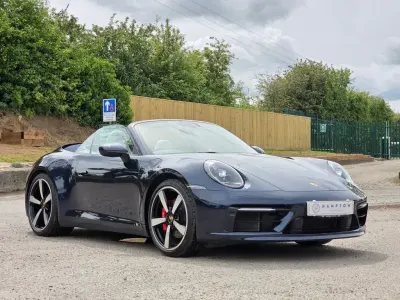 Usado Porsche 911 Carrera S Cabriolet 450 CV (330 kW) 2020 Azul Descapotable