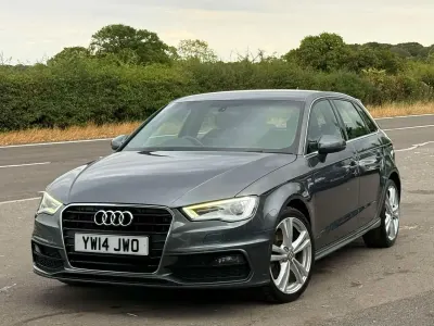 Used Audi A3 Sportback S-Line 150 HP (110 kW) 2014 Grey Hatchback