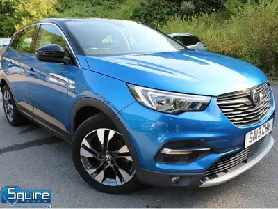 Used Vauxhall Grandland X Sport 130 HP (95 kW) 2019 Blue SUV