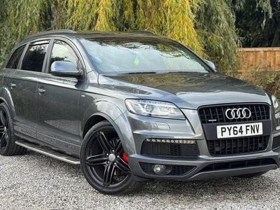Grey Used 2014 Audi Q7 S-line plus SUV | £15,495 (Fair price)