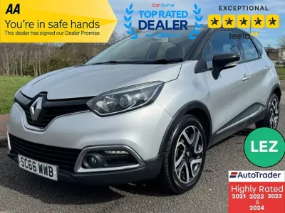 Used Renault Captur Dynamique 90 HP (66 kW) 2016 Silver SUV