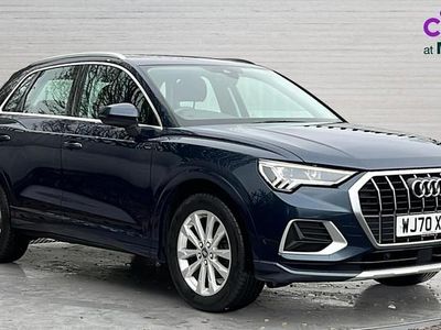 Used Audi Q3 Sport 150 HP (110 kW) 2020 Cosmos blue SUV