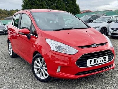 Red Used 2017 Ford B-MAX Titanium MPV | £6,595 (Fair price)