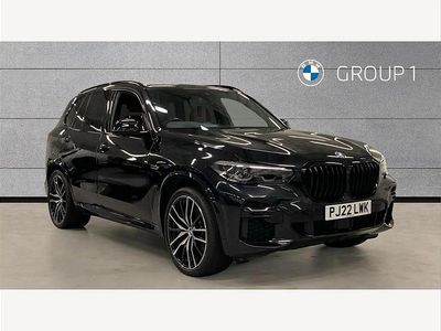 Black Used 2022 BMW X5 M Sport SUV | £42,495 (Fair price)