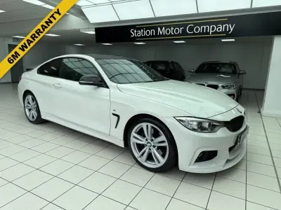 Begagnad BMW 420 M Sport 184 HK (135 kW) 2016 Vit Sportkupé