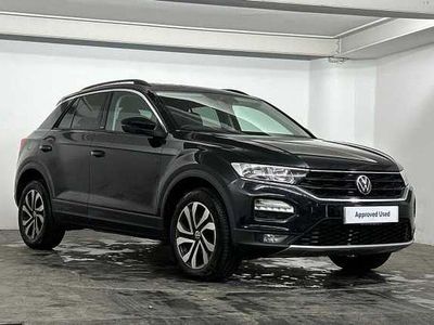 Black Used 2021 VW T-Roc Active SUV | £17,995 (Fair price)
