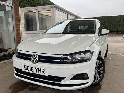 Used VW Polo SE 95 HP (69 kW) 2018 White Hatchback