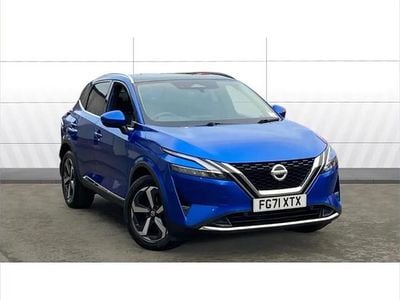 Blue Used 2021 Nissan Qashqai SUV | £17,455 (Fair price)