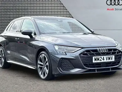 Used Audi A3 Sportback S-Line 116 HP (85 kW) 2024 Grey Hatchback