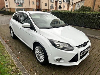 White Used 2014 Ford Focus Zetec Hatchback | £2,490 (Fair price)