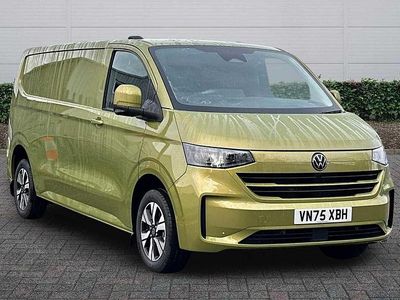 New VW Transporter Pro 2025 Warm green metallic Van