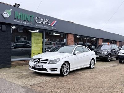 Used Mercedes C220 Sport Edition 2014 White Coupe