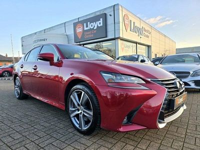 Red Used 2017 Lexus GS300h Sedan | £19,995 (Fair price)
