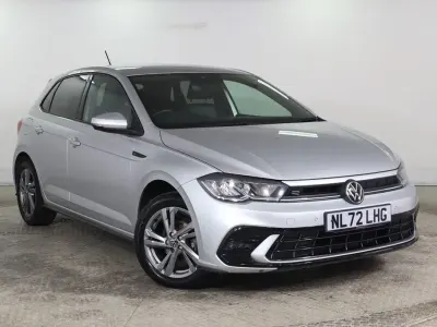 Used VW Polo R-line 95 HP (69 kW) 2022 Silver Hatchback