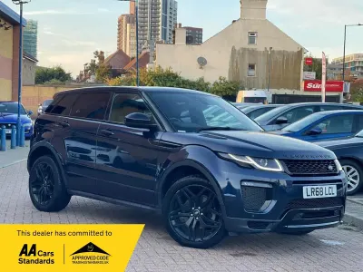 Used Land Rover Range Rover evoque HSE Dynamic 240 HP (176 kW) 2018 Blue SUV