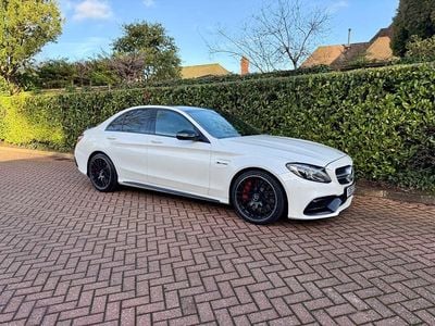 White Used 2015 Mercedes C63S AMG Sedan | £19,950 (Fair price)