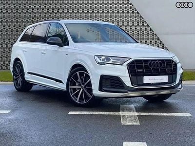 Used Audi Q7 Black Edition 334 HP (245 kW) 2022 White SUV