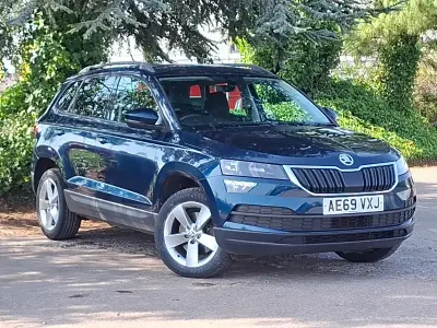 Used Skoda Karoq SE 150 HP (110 kW) 2019 Blue SUV