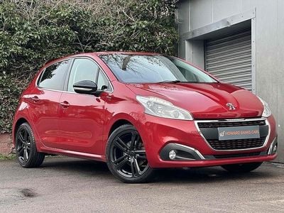 Used Peugeot 208 GT-line 110 HP (80 kW) 2016 Red Hatchback