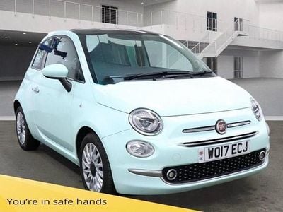 Used Fiat 500 Lounge 69 HP (50 kW) 2017 Green Hatchback