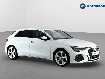 Used Audi A3 S-Line 2022 White Sedan