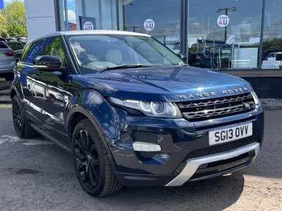 Used Land Rover Range Rover evoque Dynamic 190 HP (139 kW) 2013 Blue SUV