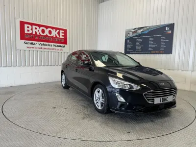 Used Ford Focus Zetec 125 HP (91 kW) 2019 Black Hatchback