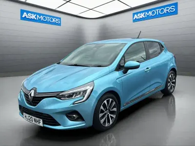Used Renault Clio Iconic 75 HP (55 kW) 2020 Blue Hatchback