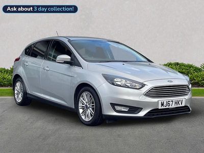 Silver Used 2018 Ford Focus Zetec Hatchback | £6,799 (Good price)