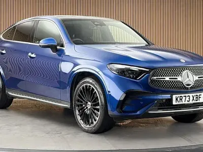 Used Mercedes GLC300 AMG line 269 HP (197 kW) 2023 Blue SUV