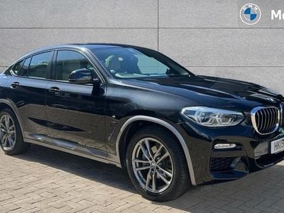 Black Used 2019 BMW X4 M Sport SUV | £25,685 (Fair price)