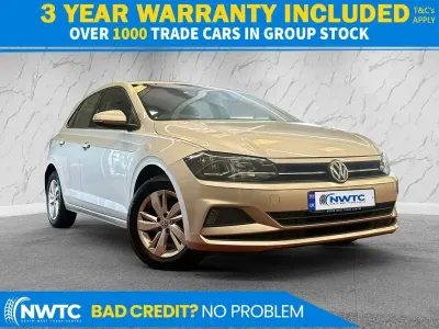Used VW Polo SE 95 HP (69 kW) 2018 Silver Hatchback