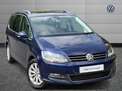 Used VW Sharan SEL 150 HP (110 kW) 2019 Blue MPV