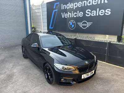 Used BMW 218 M Sport 136 HP (100 kW) 2016 Black Coupe