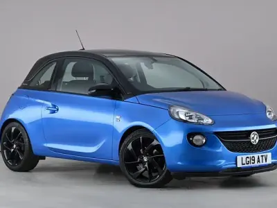 Used Vauxhall Adam 69 HP (50 kW) 2019 Blue Hatchback
