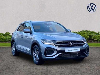 Silver Used 2025 VW T-Roc R-line SUV | £27,000 (Fair price)
